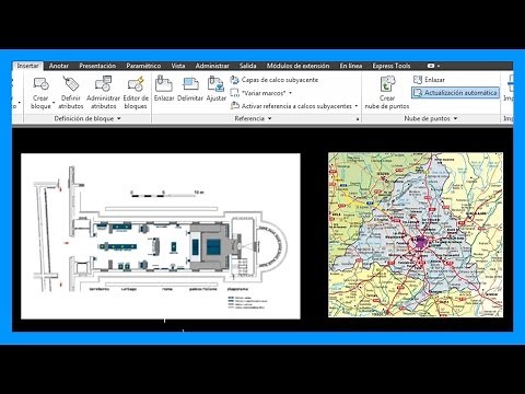 AutoCAD - Insert Image in AutoCAD. Insert Photo in AutoCAD. HD Spanish Tutorial