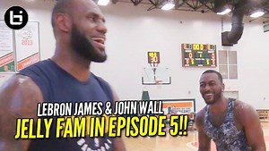 LeBron James & John Wall show off their best Jelly during a workout. Full Video: http://bit.ly/2iU0aeS | Ballislife