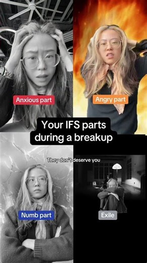 IFS parts when you’re going through a breakup