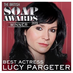 ‪Yesss! Lucy Pargeter takes home best actress at tonight’s British Soap Awards 🎉 #Emmerdale #BSA2019 #SoapAwards2019 ‬ | Emmerdale