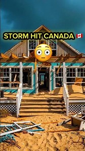 Storm Destroyed This Canadian Beach House... #shorts #shortsfeed #restoration #canada