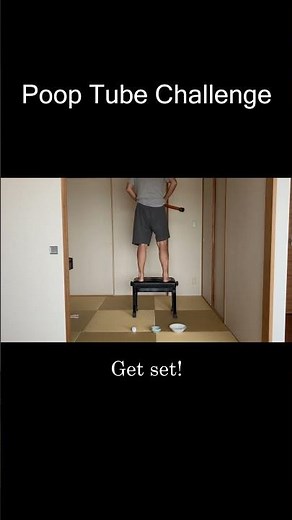 Poop Tube Challenge ~ Let's poop through a tube! ~