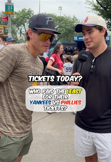 Yankees vs. Phillies MLB Ticket Prices Reviewed