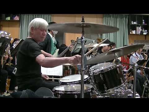 「オーメンズ・オブ・ラブ」リハーサル🎵阿野次男（Drums）