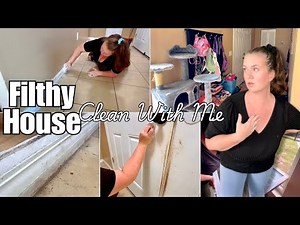 This House Is Filthy! Extreme Deep Cleaning! How To Clean When You Have Kids and Pets
