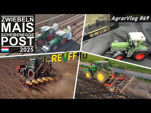 AgrarVlog #69 | Planting onions, planting corn, incorporating manure and mail from J-Reiff | Luxe...