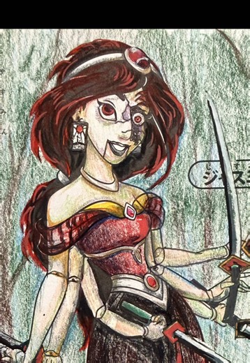 なんのキャラかわかる？ リクエストがあったので 塗っているところ撮りました！ 使用してる画材に ご興味ある人がいれば 今後投稿しようと思いますので、 コメントで教えてください！ #塗り絵 #イラスト #色鉛筆 #鬼滅の刃