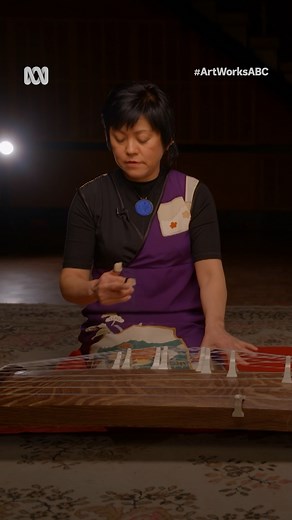 8K views · 136 reactions | Satsuki Odamura plays the koto, a traditional Japanese instrument that can be played by plucking, pulling and scraping its strings. | ABC Arts | Facebook