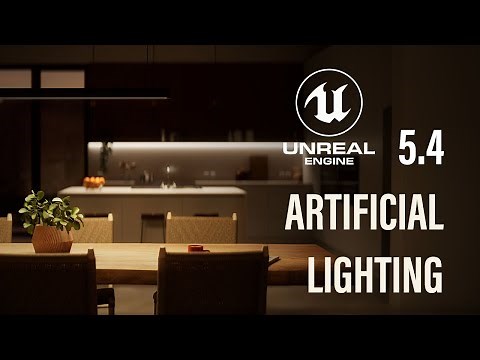 Artificial lighting explained in Unreal Engine 5.4 | TUTORIAL