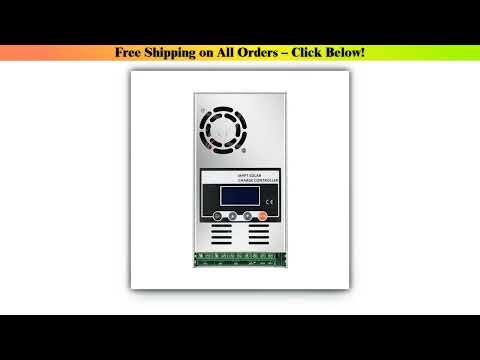 ECGSOLAX 60A MPPT Solar Charge Controller 12V 24V 36V 48V Auto Solar Panel Regulator LCDDisplay