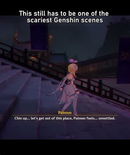 Throwback to when genshin impact became a horror game