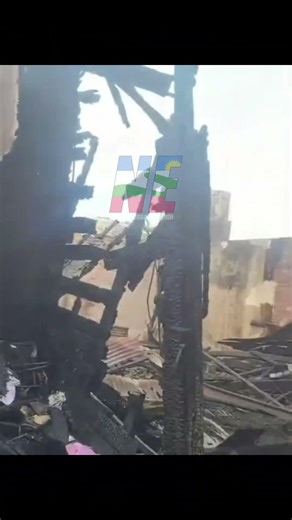 🔥 Impresionante incendio en Ensenada destruyó una casa y afectó a las de los vecinos 🏘️ #ensenada