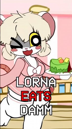 LORNA EATS DAMM | Terrible Mouse #shorts #terriblemouse