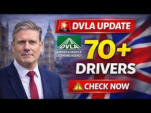 🚨 DVLA Driving Ban for Over-70s — What You MUST Check RIGHT NOW!
