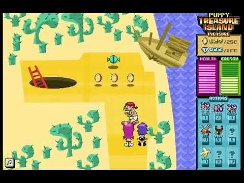 Ye Olde CN Games - Hi Hi Puffy AmiYumi: Puffy Treasure Island