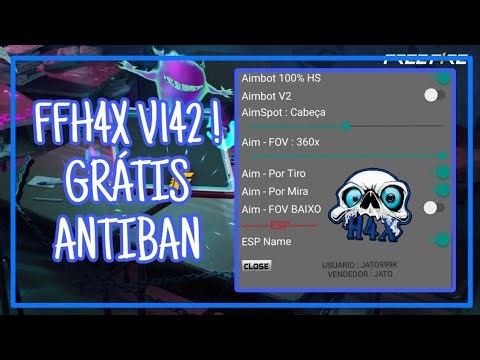 😱SAIU!!😱 MOD MENU FFH4X V142 CRACKED FF 1.114.X 100%ANTBLACKLIST - ANTIBAN!