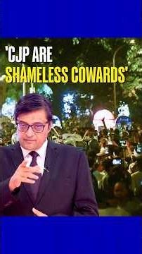 Arnab Exposes Paid Violence & Terror Support for CJP