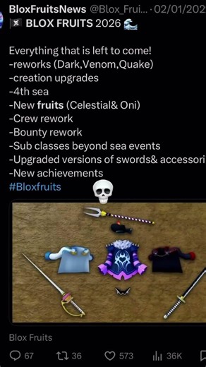 Blox Fruits 2026 Update - What's Actually Leaked #bloxfruits #leaks #update