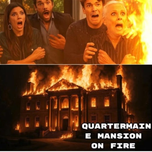 🔥 “The Quartermaine Mansion… it’s burning?” Everyone freezes mid-scene as smoke pours through Port Charles. "Who would do something like this?" "Someone who wanted to end everything." A long, terrified silence follows. The heart of the Quartermaine legacy is going up in flames — and with it, every secret, every lie, every grudge they thought was buried. This isn’t just a fire. It’s a message. “If we don’t get out now… it’s too late.” No time to think. No time to look back. The episode left out 