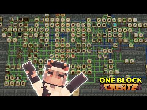 AUTOMATING Every CREATE MOD ITEM IN SKYBLOCK