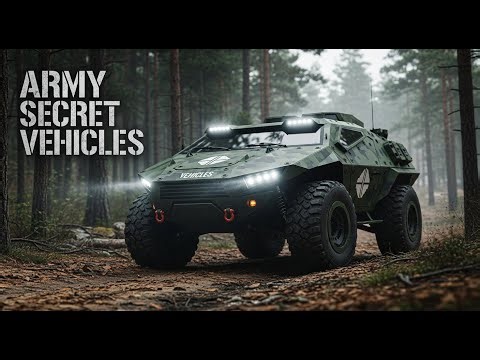 Top Secret Army Vehicles You’ve Never Seen Before