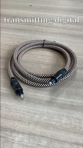 How to connect and use the optical fiber audio cable?