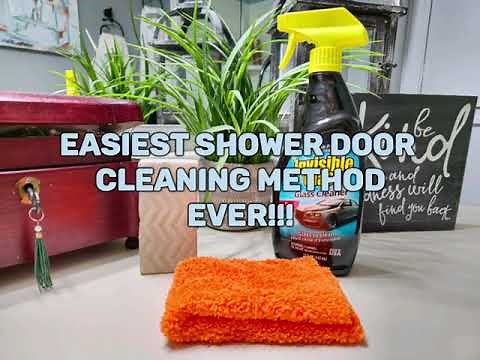 Easiest Method To Clean Glass Shower Doors