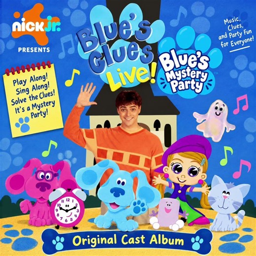 Blue's Clues Live! - Blue's Mystery Party Original Cast Album - Mailtime