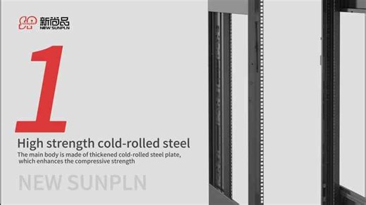 42u Enclosure Server Cabinet Rack Perforated Mesh Door 19 Inch Cold Rolled RJ45 Server Rack Floor Standing Data Center