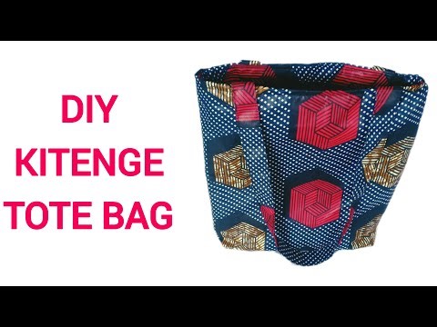 How to Make a Kitenge Tote Bag at Home | Easy & Profitable DIY Sewing Tutorial!"