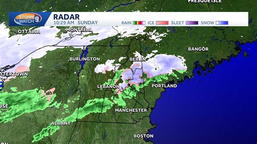 Light snow possible in parts of New Hampshire