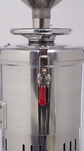 Commercial Peanut Butter Machine Electric Grain Grinder Stainless Steel Sesame Sauce Peanut Nut Butter Maker, 33 Lbs/H, 1100W