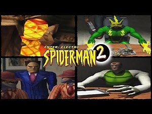 Spiderman 2: Enter Electro All Boss Fight [No Damage]