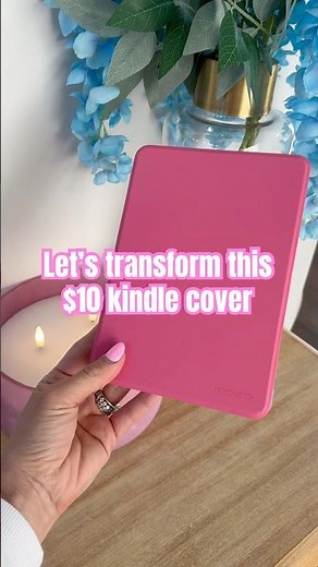 Wait for the Kindle Cover Glow-Up #diy