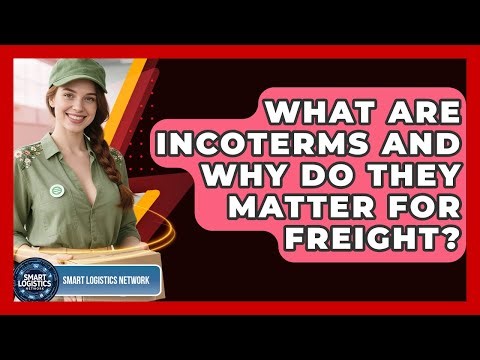 What Are Incoterms And Why Do They Matter For Freight? - Smart Logistics Network