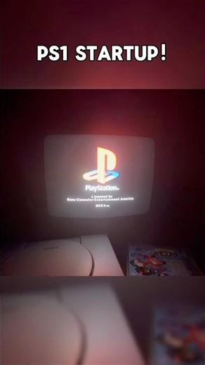 It’s The PS1 Startup #retrogaming #playstation #gaming