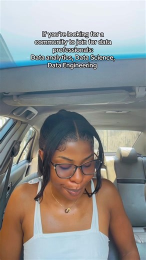 If you’re looking for a community to join for data professionals: Data analytics, Data Science, Data Engineering #dataanalytics #dataanalysis #dataanalystskills #fyp #creatorsearchinsights