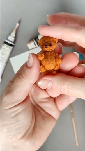 Миниатюрные игрушки своими руками. Miniatureschool. ‪@miniature_school‬