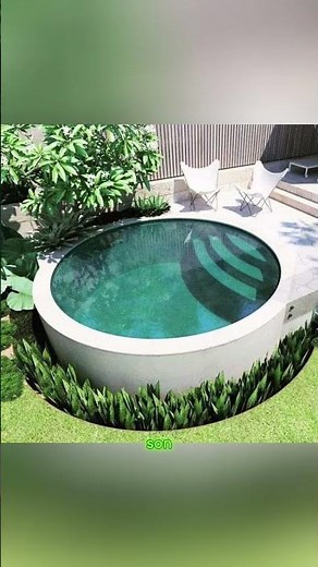 Mini pools you can build in your backyard 🩵🏊🏻‍♂️🌊