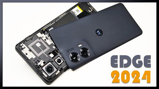 【4K】摩托罗拉Edge (2024) 手机拆解与维修指数评分 | 作者：PBKreviews | 机翻中文