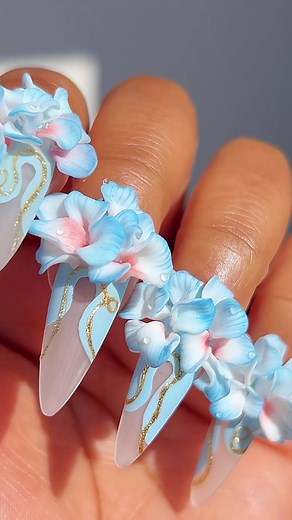 3D Flower Nail Art Tutorial for Spring
