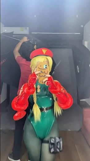 BEST COSPLAY TRANSFORMATION CAMMY #cosplay #geekgirl #cammy #streetfighter #videogames