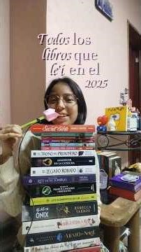 Todos los libros que leí en el 2025 #booktube #libros #books