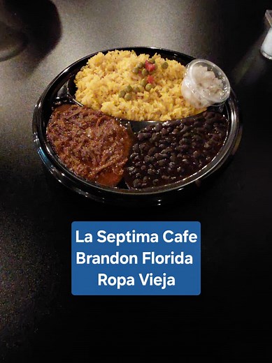 La Septima Cafe Brandon Florida Ropa Vieja 7.3/10 Sponsored by Coastal Dumpster Rentals LLC #tampaflorida #brandonfl #foodreview #tampafoodie #tampaeats #hillsboroughcounty #thehonestfoodguy #latinfood #ropavieja La Septima Cafe | The Honest Food Guy
