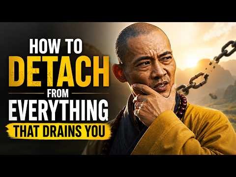How to Detach From Everything That Drains You | Shi Heng Yi Motivation