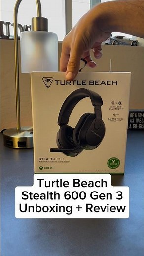 Turtle Beach Stealth 600 unboxing + review! #turtlebeach #gamingheadset