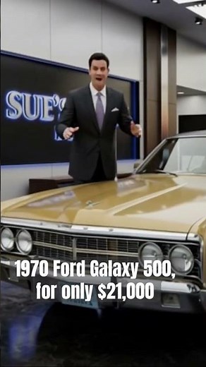 🔥"OWN THE LEGEND: 1970 Ford Galaxie 500 – Classic Muscle Reimagined at Sue's Crew Motors"