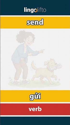 🇬🇧🇻🇳 send - gửi : learn English : hãy học tiếng Anh : vocabulary builder