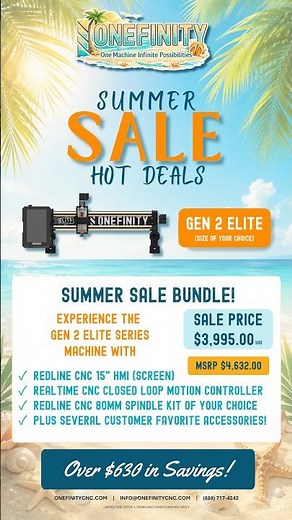It’s happening! The Summer Sale is ON! Save over $600 and get carving with this all-in bundle!
