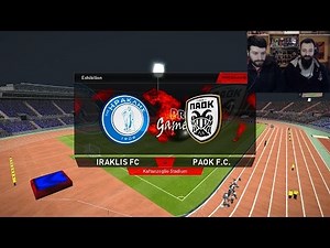 Ηρακλής - ΠΑΟΚ | PES 2016 ProGamerZ GREEK Ultimate Patch